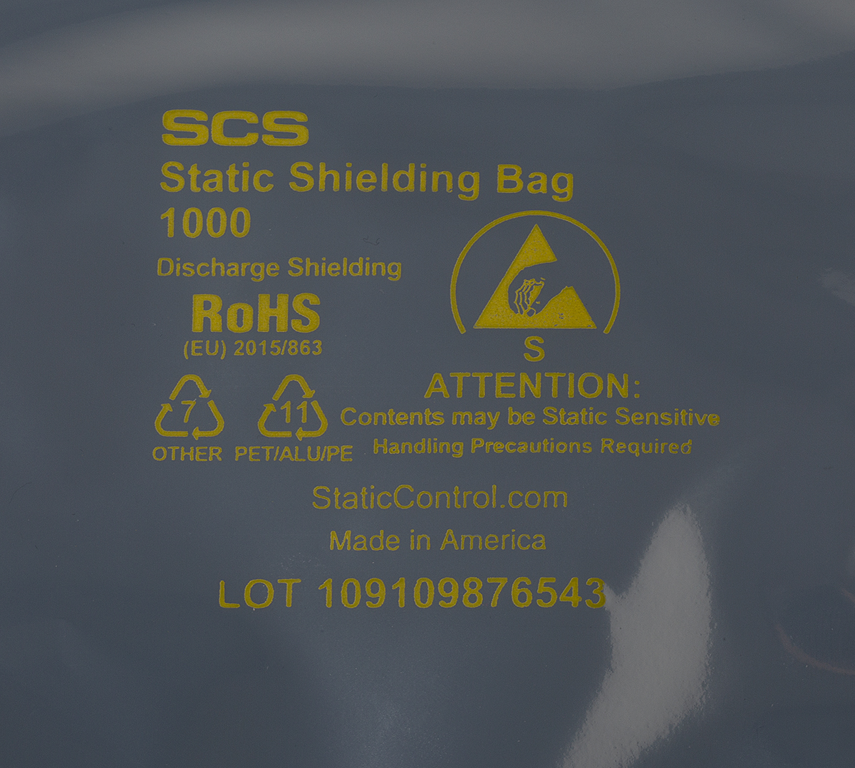 30046 SCS Bag 102mm(W)x 152 mm(L)