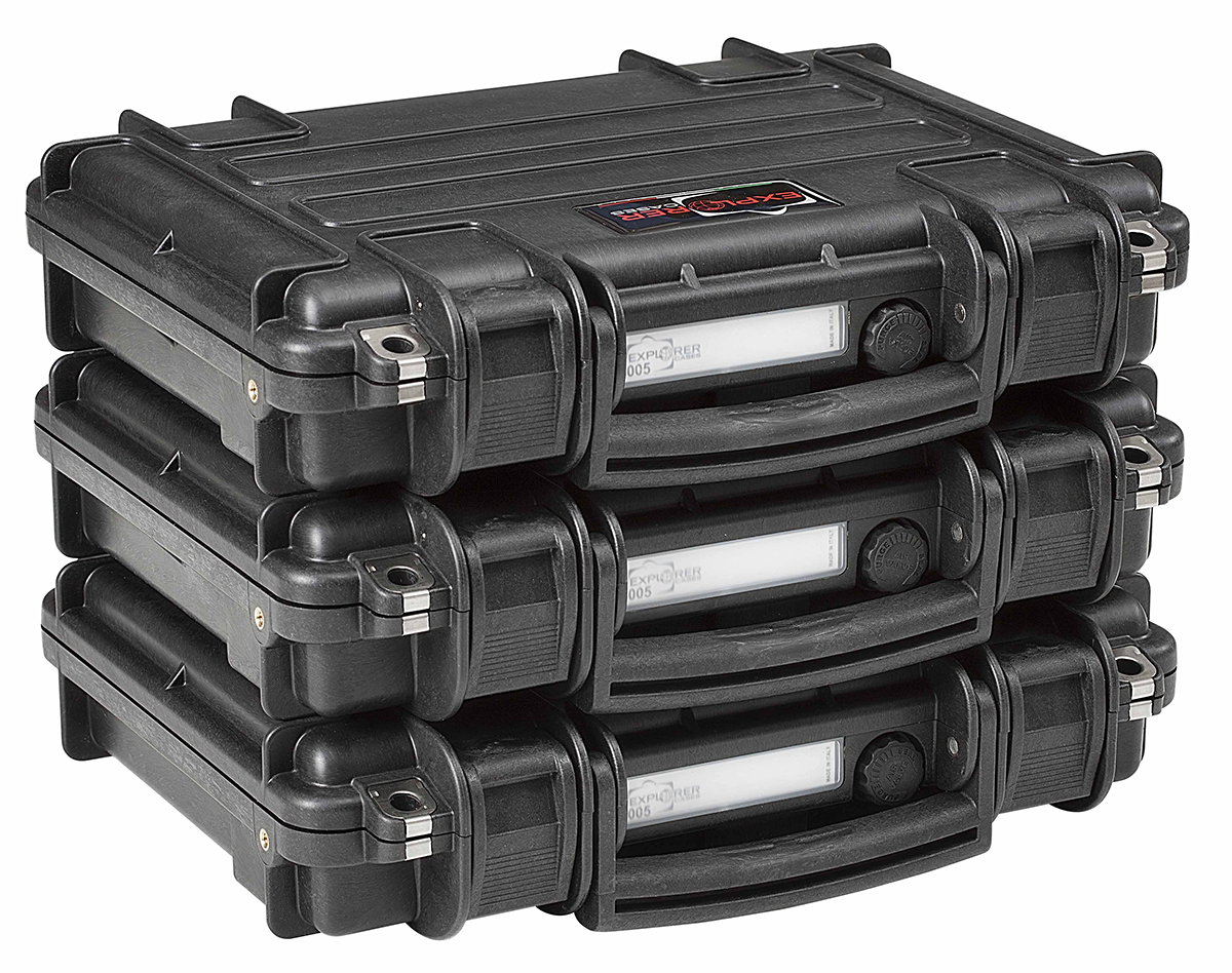 3005b Explorer Cases Plastic Waterproof Watertight Transit Case, 326 mm 269 mm 75 mm