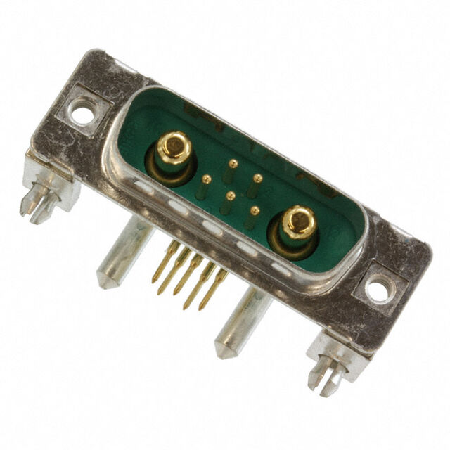 CONEC 3007W2PCT 5 Way Angled Threaded D-Sub Connector Male