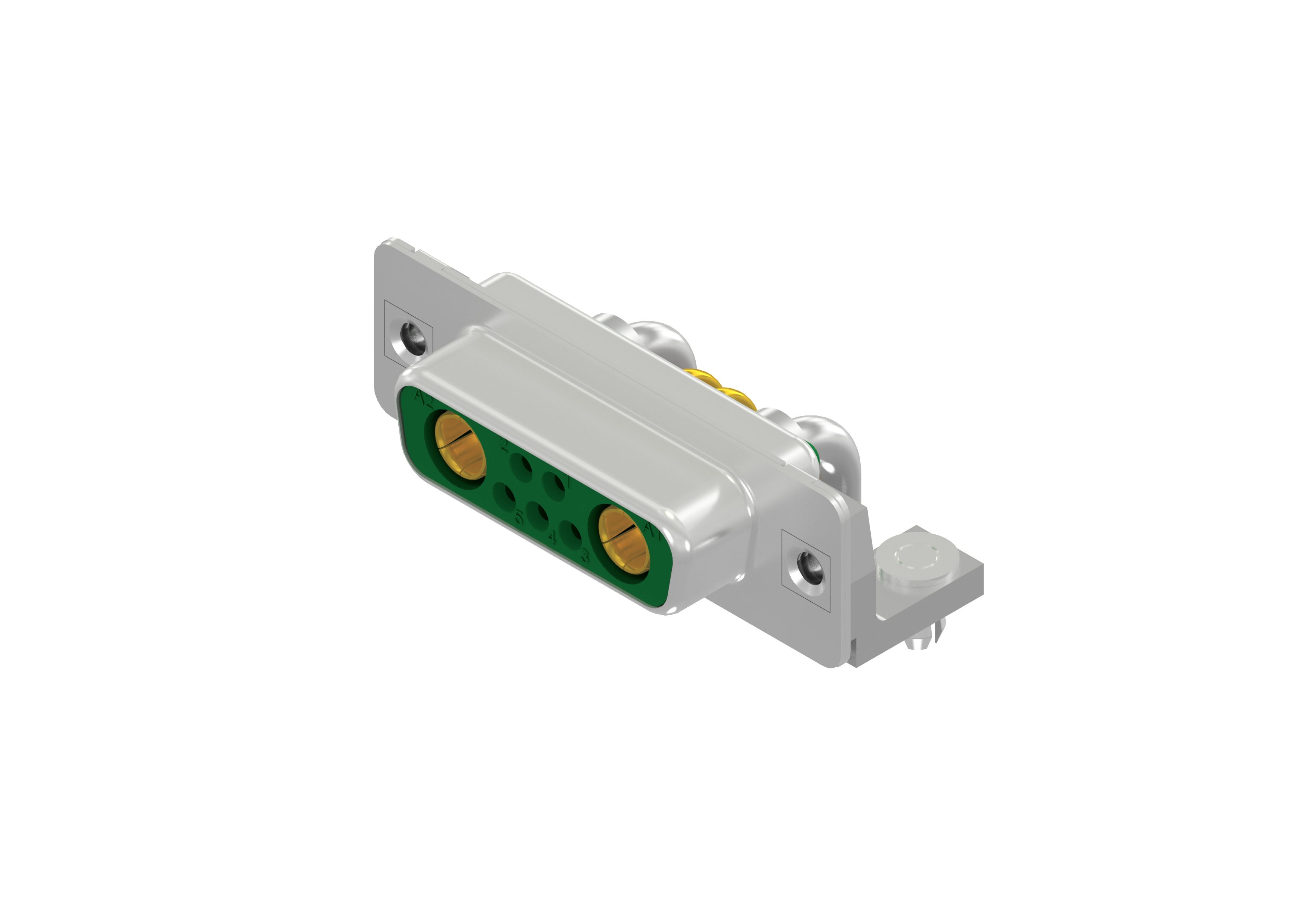 CONEC 3007W2SCT 5 Way Straight Threaded D-Sub Connector Female