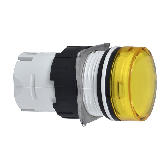 zb6av5 Schneider Electric Harmony XB6 Series, Yellow Pilot Light Head, 16mm Cutout
