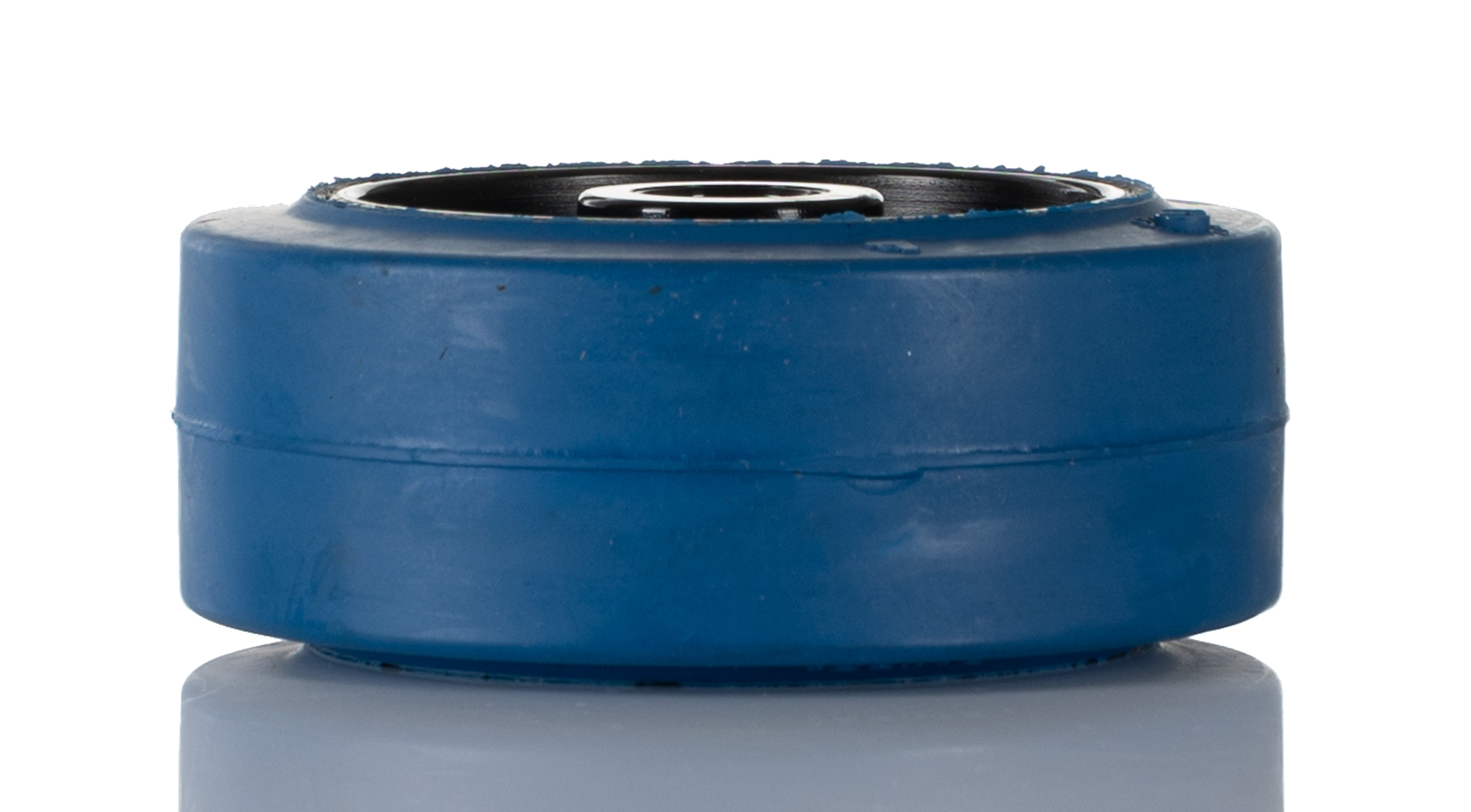 30108b LAG Blue, Black Rubber Trolley Wheel, 150 kg