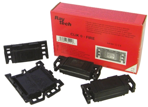 Raytech Cable Joint Kit Multiple Branch Cable Ties, Plastic Fillers, Instructions, Pre Filled Enclosure With Phase