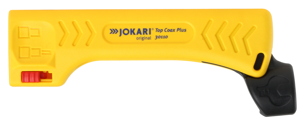 30110 Jokari Coaxial Insulated Wire Stripper, 5 to 20 mm, 20 mm Overall