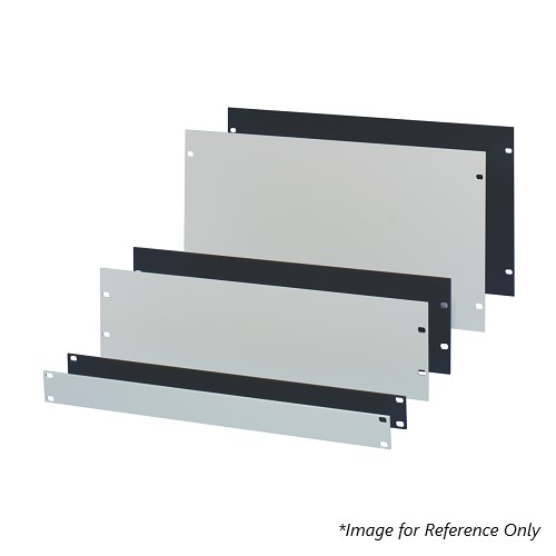 nVent SCHROFF Grey, Black Front Panel, 3 U, 84 HP