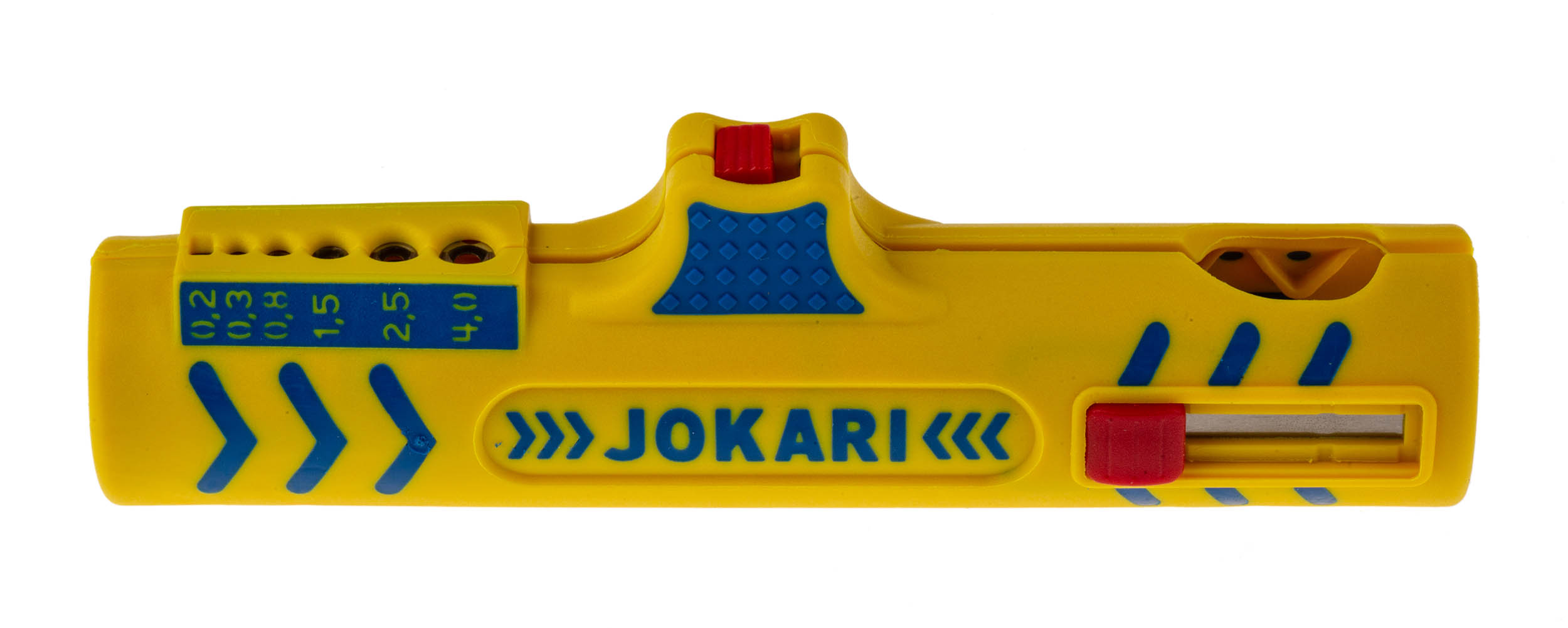 Jokari Not Found Series Round Insulated Wire Stripper, 0.2 to 4 mm², 124 mm Overall