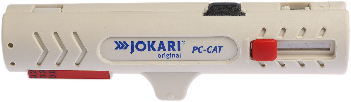 30161 Jokari Ergonomic Wire Stripper, 4.5 to 10 mm, 10 mm Overall