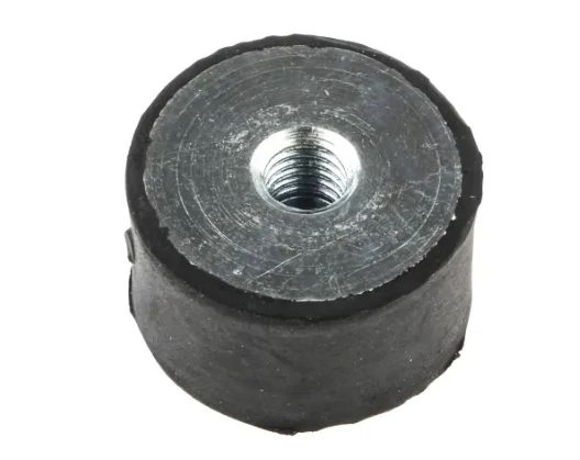 FIBET Fibet DE Mounts Circular M8 Anti-Vibration Mount, Female Buffer Foot with 98.6 kg Compression Load