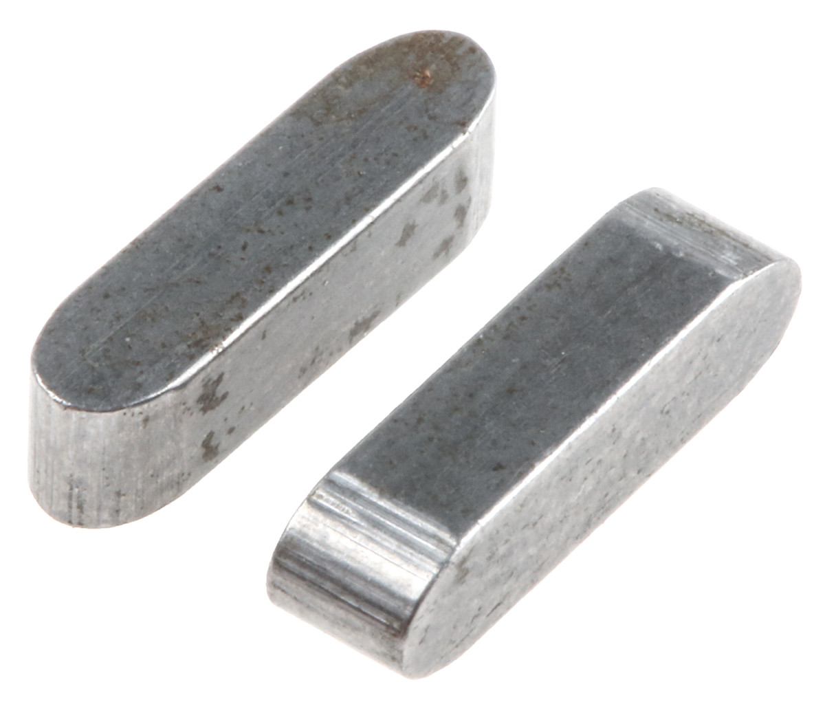 RS PRO 3 mm Steel 12 mm Feather Key 3mm