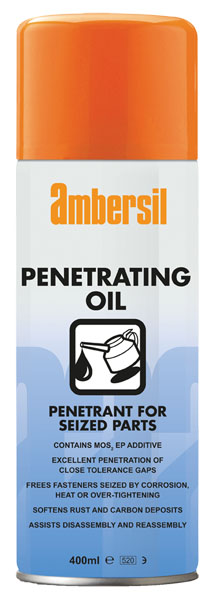 Ambersil 400 ml Penetrating Oil Penetrating Oil and Aerosol Penetrating Oil for Machinery, Agricultural, Paper Making