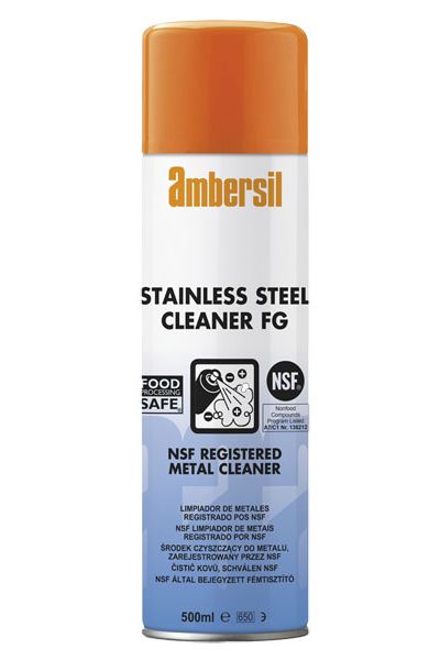 30249-ab Ambersil NSF C1 Stainless Steel Cleaner 500 ml Aerosol