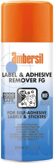Ambersil 200 ml Aerosol Label Remover, Removes Label