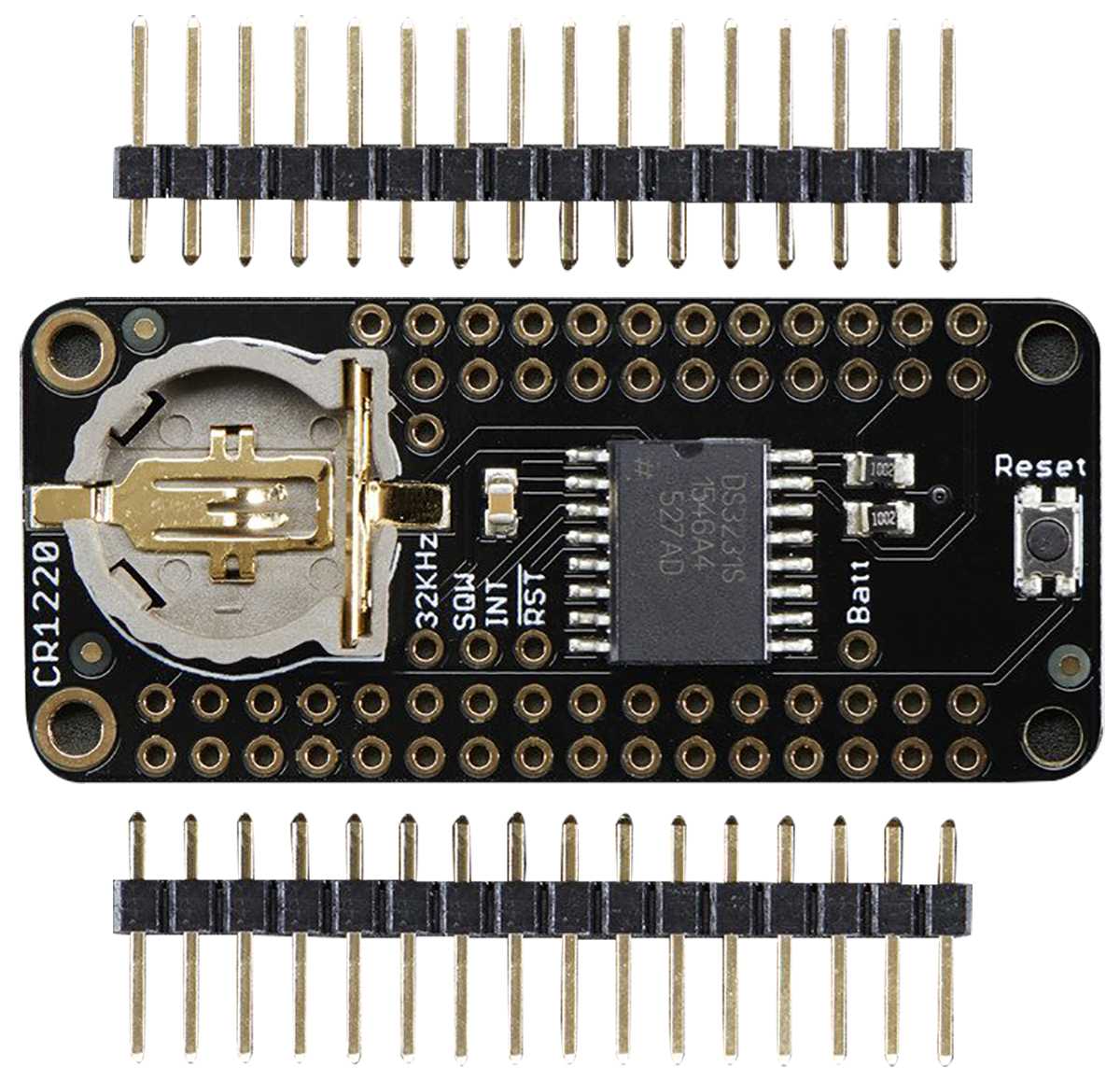 3028 ADAFRUIT INDUSTRIES  FeatherWing Precision Real Time Clock Add On Board for DS3231 for Feather Development Board