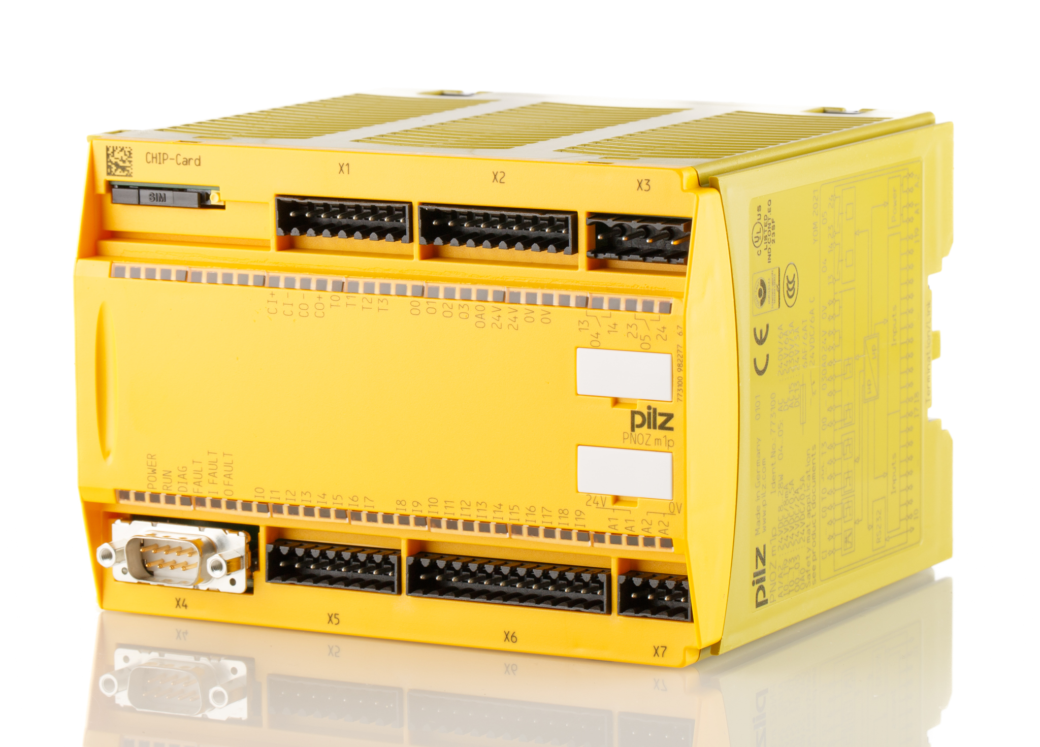 773100 PNOZmulti Series Safety Controller, 20 Safety Inputs, 6 Safety Outputs, 24 V dc