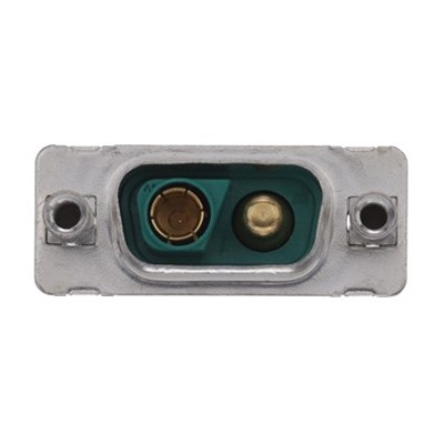 CONEC 302W2CPXX 2 Way Straight Threaded D-Sub Connector Male, with Threaded Insert