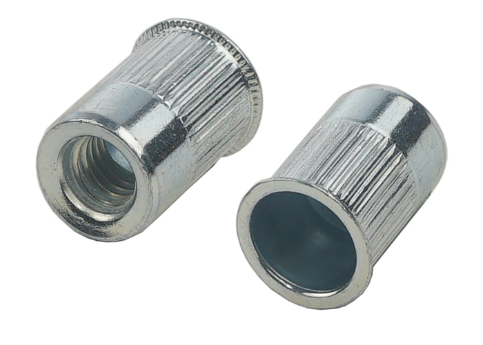 RS PRO Passivated Zinc Plated Stainless Steel Threaded Insert, 7.9 mm diameter 6.75 mm 11.9 mm