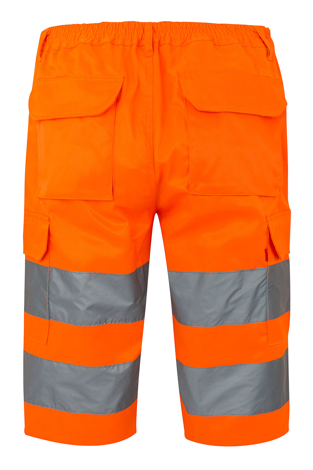 303005_19_s Velilla 303005 Fluorescent Orange Unisex 86 cm Hi Vis Shorts