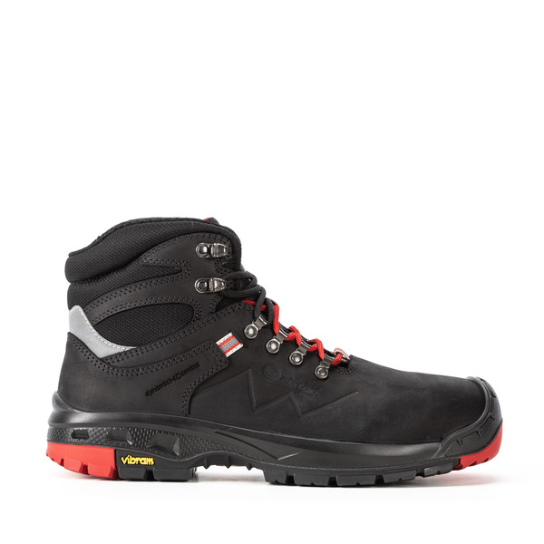 Sixton TONALE Black Aluminium Toe Capped Unisex Ankle Boot 13, EU 48 EN ISO 20345