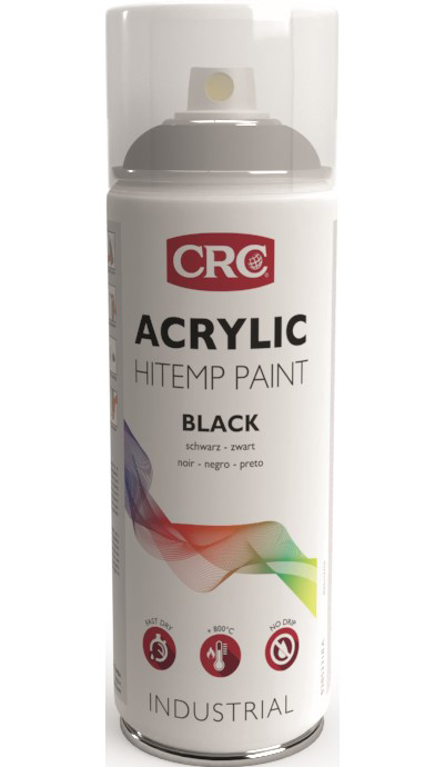 CRC 400 ml No RAL Black Matt Spray Paint