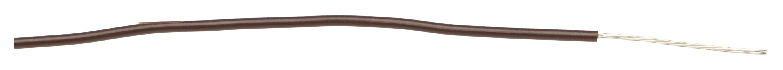 Alpha Wire Hookup Wire PVC Series Brown Hook Up Wire, 22 AWG, 7, 30 m, 3051 BR005