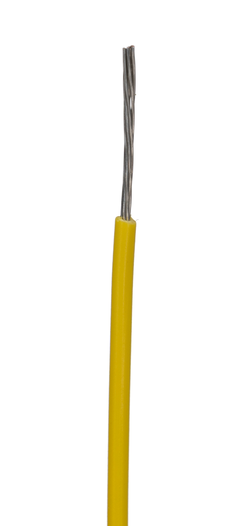 3051-yl005 Alpha Wire Hookup Wire PVC Series Yellow Hook Up Wire, 22 AWG, 7, 30 m, Polyvinyl Chloride, 3051 YL005