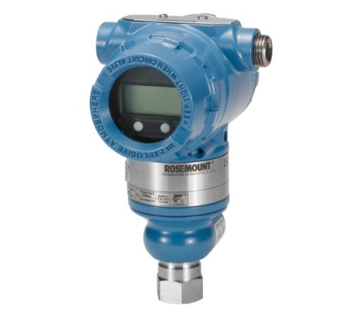 Rosemount 3051 Series Pressure Sensor, 4 to 20 mA Output -1 bar 276 bar, Differential, Gauge, Absolute Reading