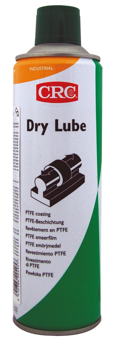CRC DRY LUBE Dry Lubricant Polytetrafluoroethylene 650 ml / 500 ml Aerosol