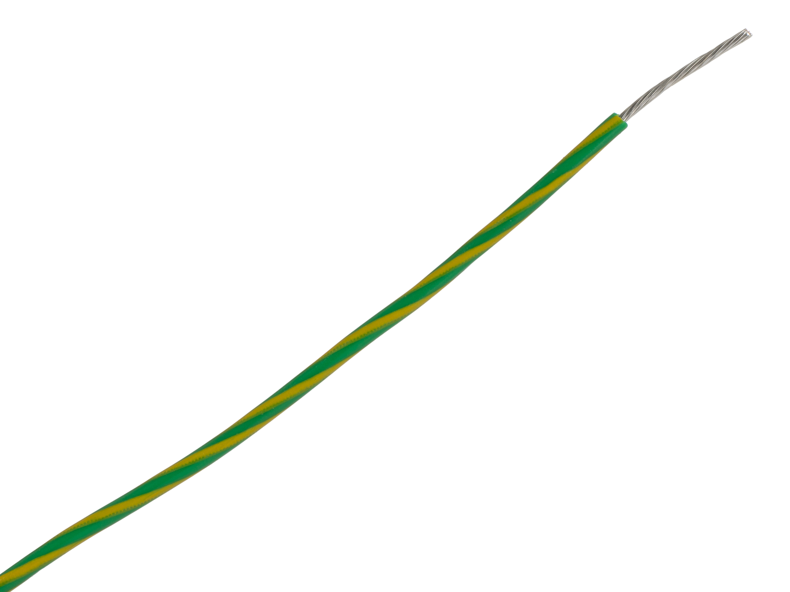 3053-gy001 Alpha Wire Hookup Wire PVC Series Green, Yellow 0.52 mm² Hook Up Wire, 20 AWG, 10, 305 m, Polyvinyl Chloride, 3053 GY001