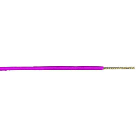 Alpha Wire Hookup Wire PVC Series Pink 0.52 mm² Hook Up Wire, 20 AWG, 10, 305 m, Polyvinyl Chloride, 3053 PK001