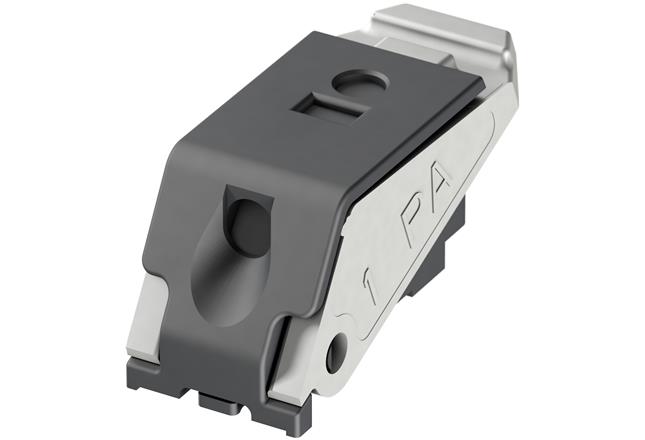 HARTING har-flexicon Series PCB Terminal Block, 1-Contact, SMT Mount, 1-Row, Push In Spring Termination