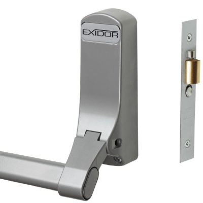 Exidor Panic Lock, 1 Point Compatible with Double Doors Metal, Wood