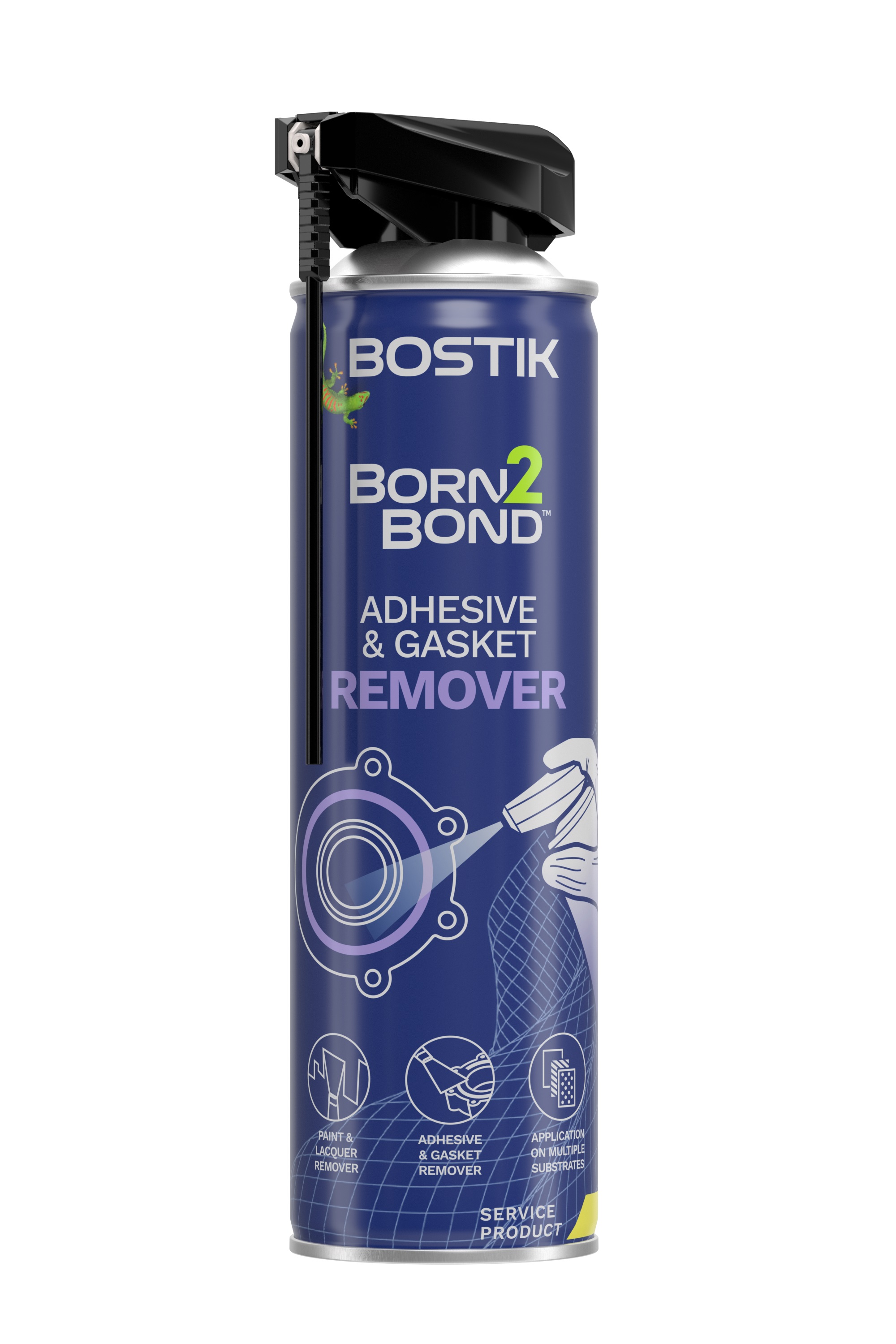 Bostik 500 ml Spray Remover, Removes Adhesive