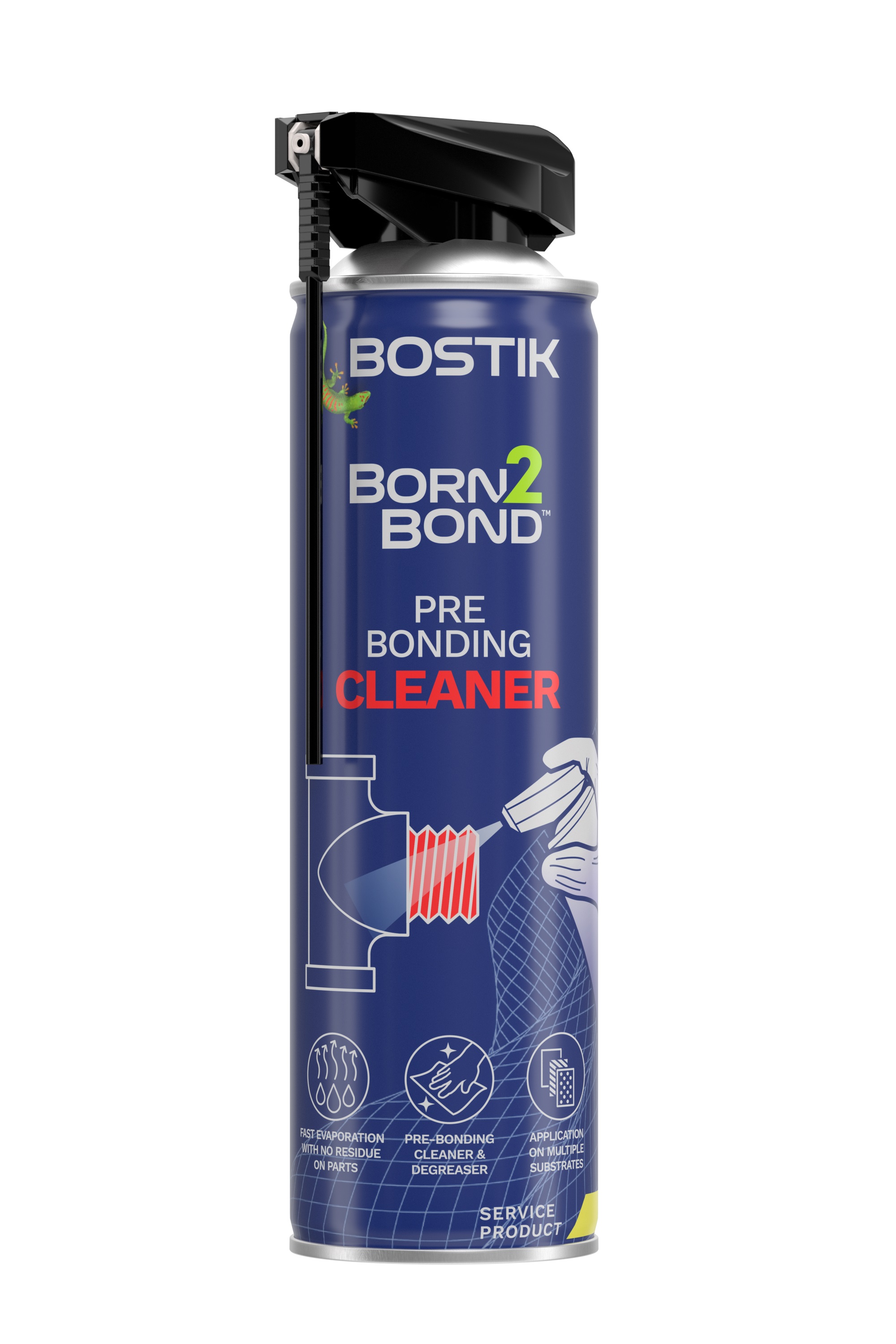 Bostik Born2Born Pre-Bonding Cleaner Degreaser 500 ml Spray