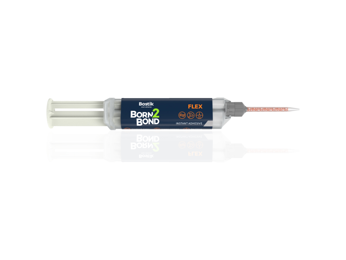 Bostik Born2Bond Flex Cyanoacrylate 10 g, Transparent