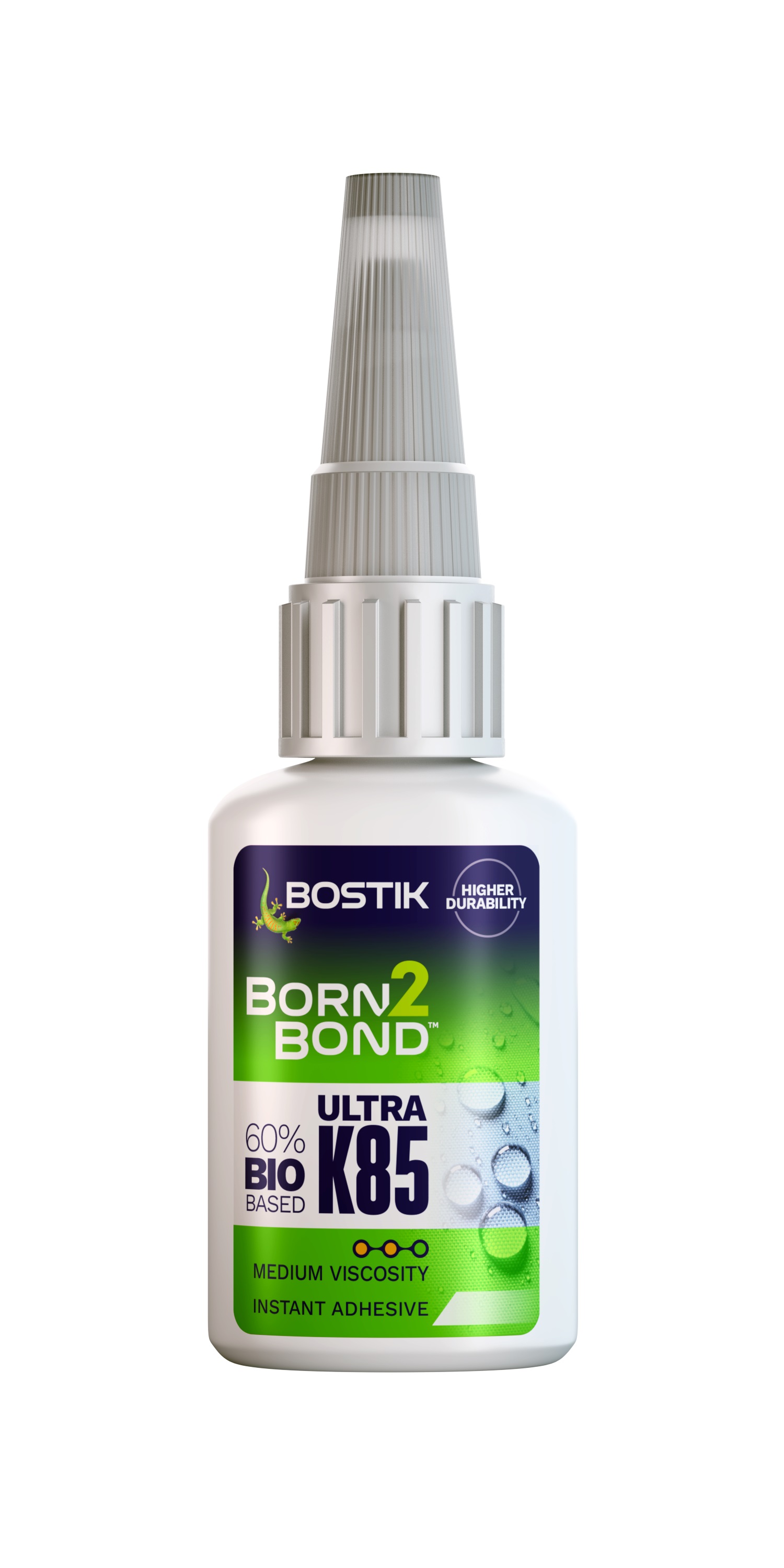 Bostik Born2Bond 2K Cyanoacrylate 20 g, Transparent