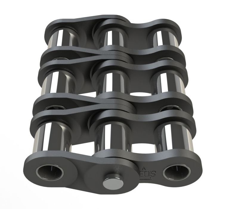 Sedis European 08B Triplex Roller Chain Link