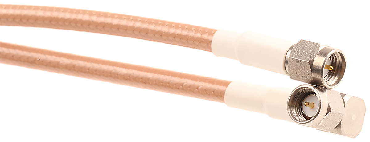 Atem SMA Series, 1 m, RG142B Coaxial Coaxial Cable 50 Ω, Terminated