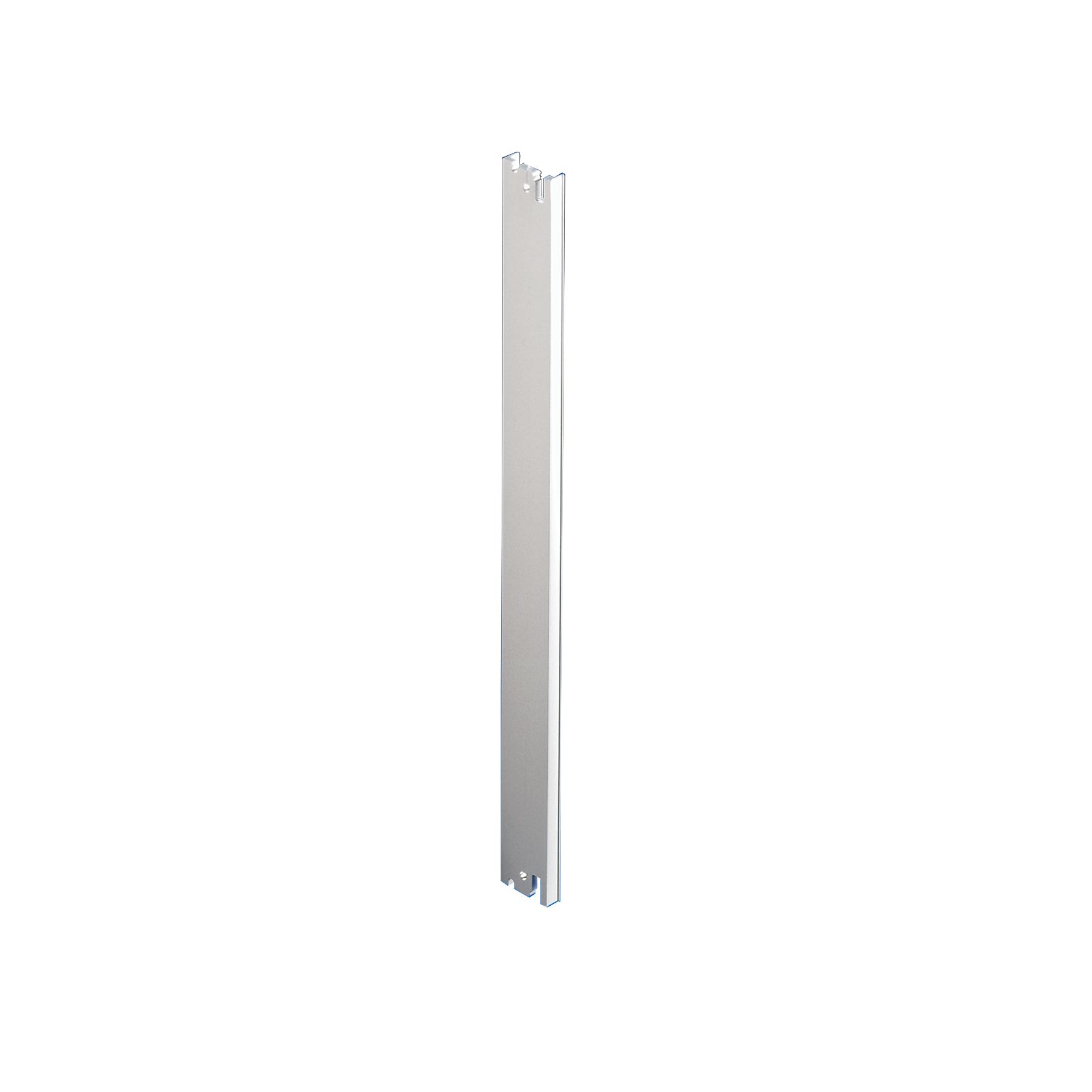 nVent SCHROFF Light Grey Aluminium Front Panel, 6 U, 6 HP Ventilated, Unshielded 30.1 mm 30.1mm