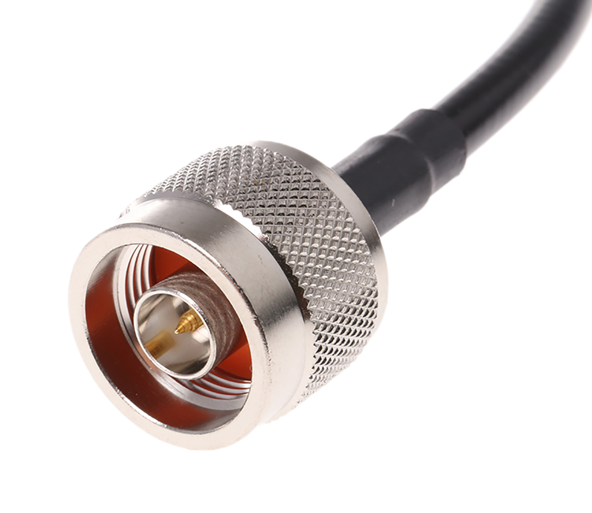 Atem N Type, SMA Series, 1 m, RG223 Coaxial Coaxial Cable 50 Ω, Black, Terminated