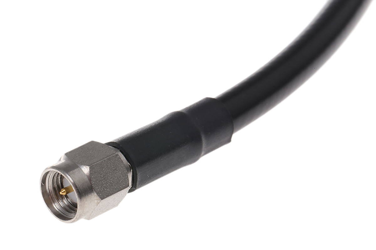 309-0341-1000a Atem N Type, SMA Series, 1 m, RG223 Coaxial Coaxial Cable 50 Ω, Black, Terminated