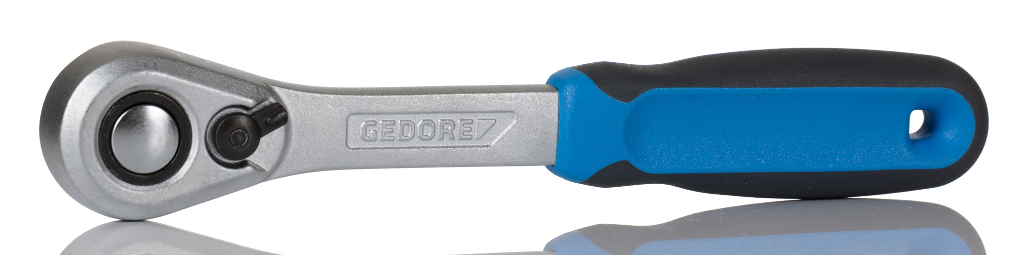3093-u-20 Gedore 3/8 in Ratchet with Ratchet Handle, 200mm Overall