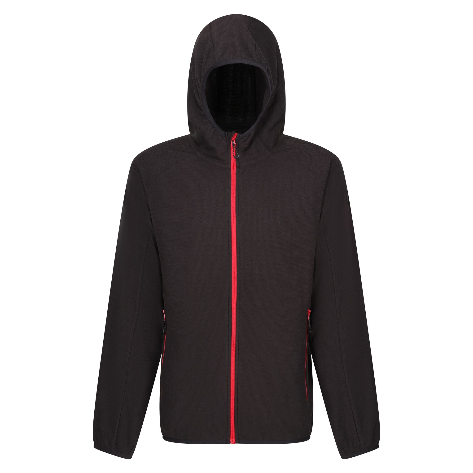 Regatta Professional TRF690 Black, Red 100% Polyester Fleece Jacket L