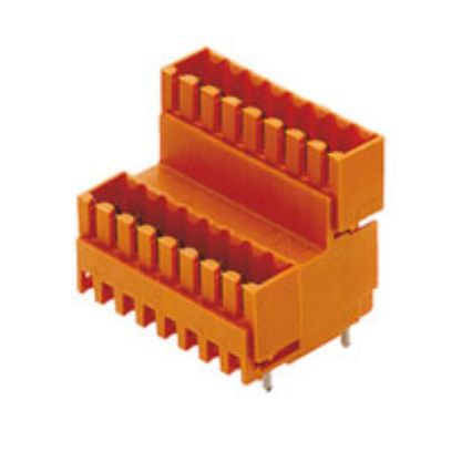 Weidmuller, 3.5mm Pitch, 16 Way, Pluggable Terminal Block, Header, PCB Mount, 1641140000