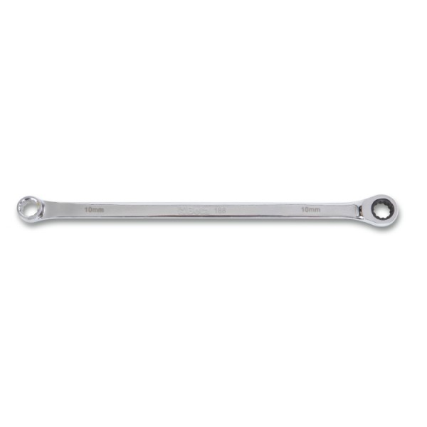 BETA Ratchet Spanner, 15mm, Metric, Double Ended, 322 mm Overall