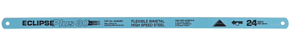 Spear & Jackson 300 mm Bi-Metal Hard Material, Soft Material Flexible Bimetal, 24 TPI