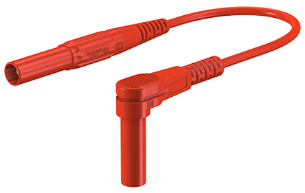 Staubli, 19A, 1kV, Red, 1m Lead Length
