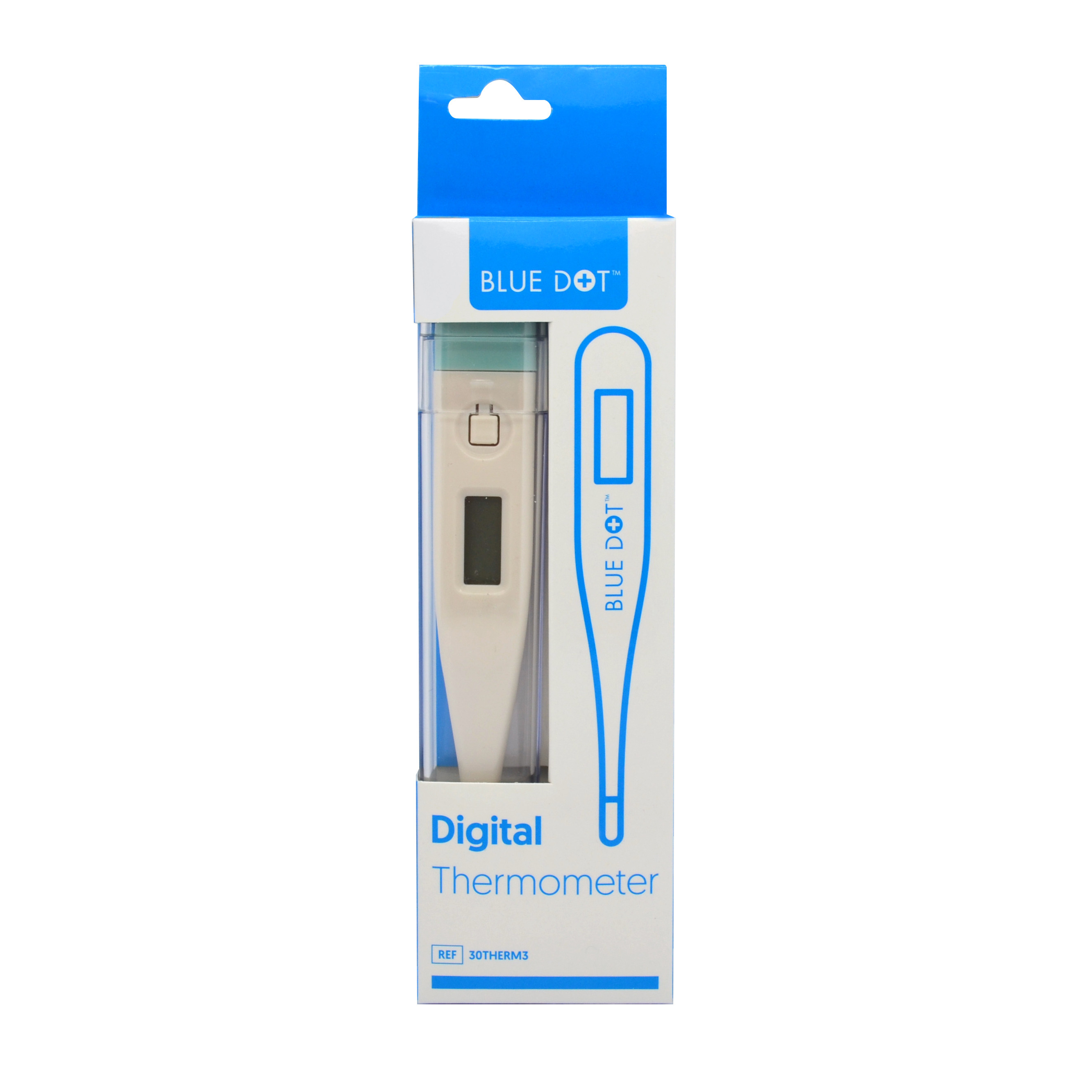 Crest Medical 30THERM LCD Digital Thermometer, RTD Temperature Probe Probe, 42 °C Max, ±0.0 °C Accuracy