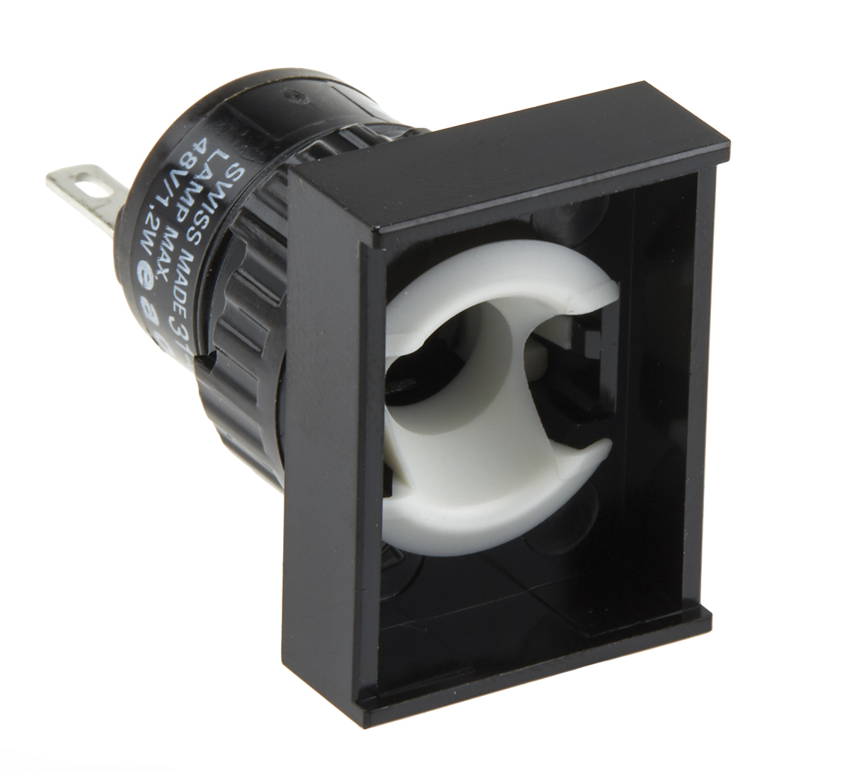 31-040002 EAO, 31 LED Pilot Light, 16 mm Cutout, IP40, Rectangular