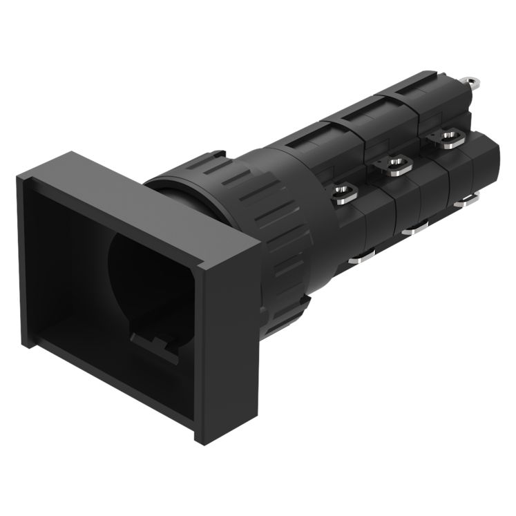 EAO Black Push Button Actuator