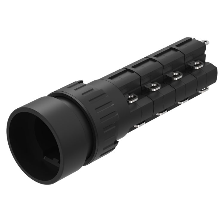 EAO Black Push Button Actuator